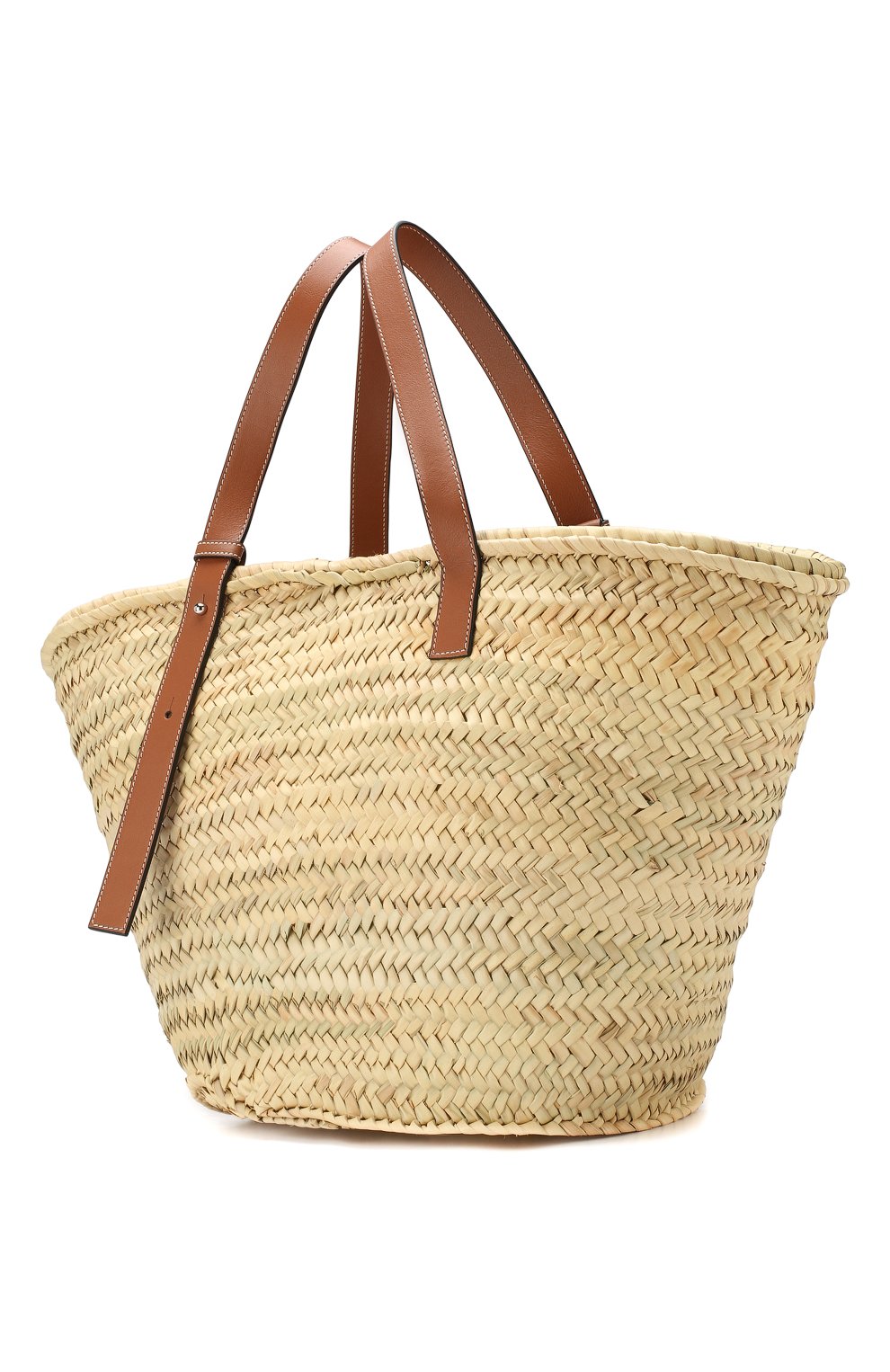 Женская сумка basket large LOEWE бежевого цвета по цене 29450 руб., арт. 327.02.S81 | Фото 3 Женская сумка basket large LOEWE бежевого цвета, арт. 327.02.S81 | Фото 3