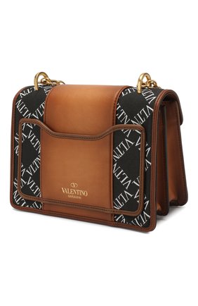Женская сумка valentino garavani uptown small VALENTINO коричневая цвета, арт. RW2B0C93/GJP купить в ЦУМ | Фото №3 Сумка Valentino Garavani Uptown small Valentino коричневая цвета | Фото №3