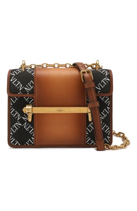 Женская сумка valentino garavani uptown small VALENTINO коричневая цвета, арт. RW2B0C93/GJP купить в ЦУМ | Фото №5 Сумка Valentino Garavani Uptown small Valentino коричневая цвета | Фото №5