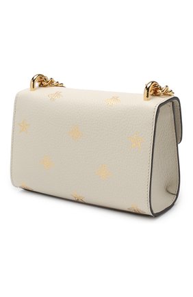 Женская сумка padlock bee star small GUCCI кремовая цвета, арт. 432182/DJ2LG купить в ЦУМ | Фото №3 Сумка Padlock Bee Star small Gucci кремовая цвета | Фото №3