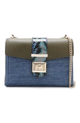Женская сумка marianne JIMMY CHOO темно-синяя цвета, арт. MARIANNE/XB/DRL купить в ЦУМ | Фото №5 Сумка Marianne Jimmy Choo темно-синяя цвета | Фото №5