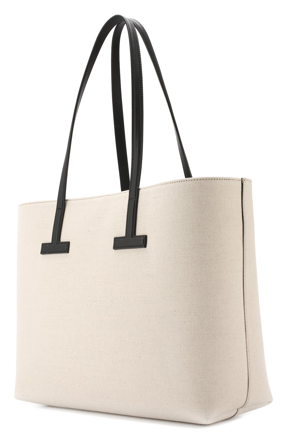 Женская сумка t tote small TOM FORD кремовая цвета, арт. LM955T-F33 купить в ЦУМ | Фото №3 Сумка T Tote small Tom Ford кремовая цвета | Фото №3