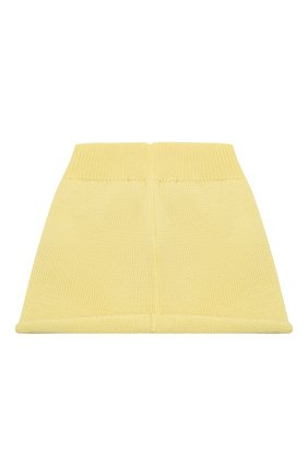 Детский хлопковый шарф-снуд CATYA желтого цвета, арт. 913190 | Фото 2 (Материал: Текстиль, Хлопок; Статус проверки: Проверена категория)