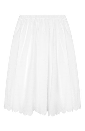 Детская хлопковая юбка SONIA RYKIEL ENFANT белого цвета по цене 19950 руб., арт. 19S1SK10 | Фото 1 Детская хлопковая юбка SONIA RYKIEL ENFANT белого цвета, арт. 19S1SK10 | Фото 1 (Материал внешний: Хлопок; Статус проверки: Проверено, Проверена категория; Случай: Повседневный; Ростовка одежда: 2 года | 92 см, 4 года | 104 см, 10 - 11 лет | 140 - 146см, 12 лет | 152 см)