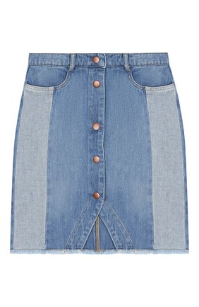 Детская джинсовая юбка INDEE голубого цвета по цене 7200 руб., арт. EMPRESS/DENIM/8Y-10Y | Фото 1 Детская джинсовая юбка INDEE голубого цвета, арт. EMPRESS/DENIM/8Y-10Y | Фото 1 (Статус проверки: Проверено, Проверена категория; Материал внешний: Хлопок, Деним; Кросс-КТ: Деним; Ростовка одежда: 10 - 11 лет | 140 - 146см)