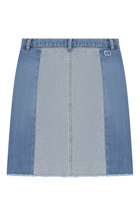 Детская джинсовая юбка INDEE голубого цвета по цене 7200 руб., арт. EMPRESS/DENIM/8Y-10Y | Фото 2 Детская джинсовая юбка INDEE голубого цвета, арт. EMPRESS/DENIM/8Y-10Y | Фото 2 (Статус проверки: Проверено, Проверена категория; Материал внешний: Хлопок, Деним; Кросс-КТ: Деним; Ростовка одежда: 10 - 11 лет | 140 - 146см)