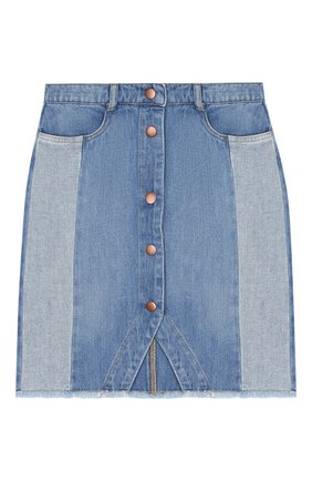 Детская джинсовая юбка INDEE голубого цвета по цене 7550 руб., арт. EMPRESS/DENIM/12Y-16Y | Фото 1 Детская джинсовая юбка INDEE голубого цвета, арт. EMPRESS/DENIM/12Y-16Y | Фото 1 (Материал внешний: Хлопок, Деним; Статус проверки: Проверена категория; Кросс-КТ: Деним)