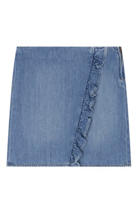 Детская джинсовая юбка INDEE голубого цвета по цене 6505 руб., арт. ENGLISH/DENIM/12Y-16Y | Фото 1 Детская джинсовая юбка INDEE голубого цвета, арт. ENGLISH/DENIM/12Y-16Y | Фото 1 (Материал внешний: Хлопок, Деним; Кросс-КТ: Деним; Статус проверки: Проверена категория)