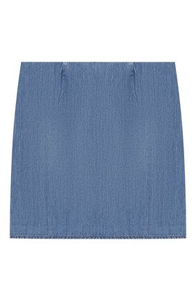 Детская джинсовая юбка INDEE голубого цвета по цене 6505 руб., арт. ENGLISH/DENIM/12Y-16Y | Фото 2 Детская джинсовая юбка INDEE голубого цвета, арт. ENGLISH/DENIM/12Y-16Y | Фото 2 (Материал внешний: Хлопок, Деним; Кросс-КТ: Деним; Статус проверки: Проверена категория)