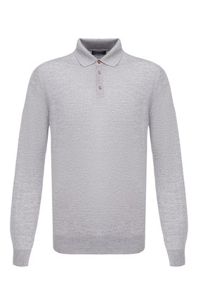 Мужское шерстяное поло ERMENEGILDO ZEGNA серого цвета по цене 62800 руб., арт. USM00/132 | Фото 1 Мужское шерстяное поло ERMENEGILDO ZEGNA серого цвета, арт. USM00/132 | Фото 1