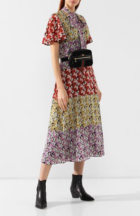 Женская черная поясная сумка ophidia Gucci, арт. 517076/0KCDB купить в ЦУМ | Фото №2 Поясная сумка Ophidia Gucci черная | Фото №2