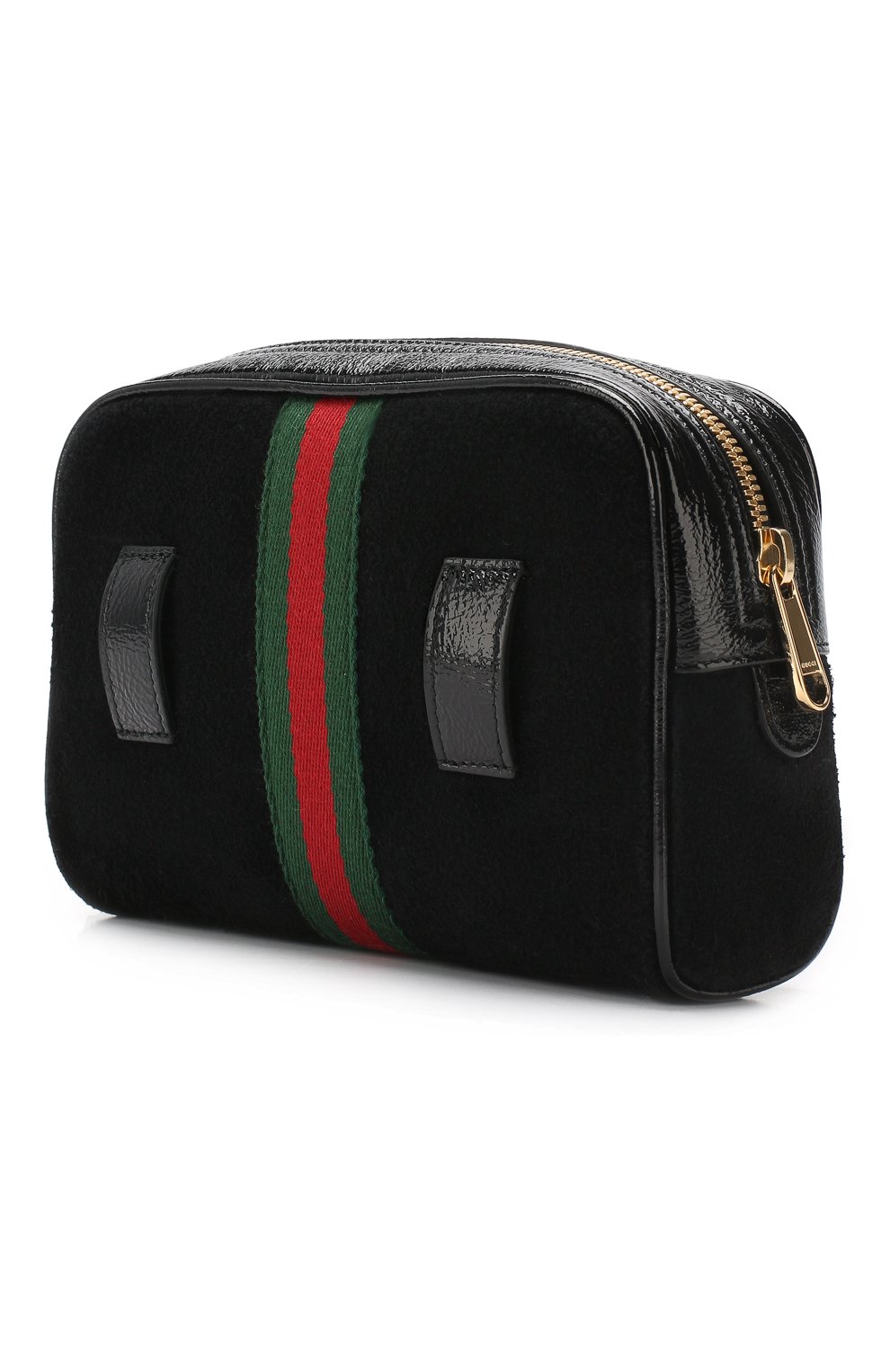 Женская черная поясная сумка ophidia Gucci, арт. 517076/0KCDB купить в ЦУМ | Фото №3 Поясная сумка Ophidia Gucci черная | Фото №3