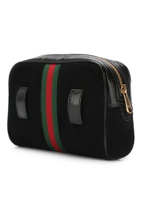 Женская черная поясная сумка ophidia Gucci, арт. 517076/0KCDB купить в ЦУМ | Фото №3 Поясная сумка Ophidia Gucci черная | Фото №3
