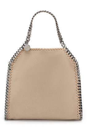 Женская сумка-тоут falabella shaggy deer mini из экокожи STELLA MCCARTNEY кремовая цвета, арт. 371223/W9132 купить в ЦУМ | Фото №1 Сумка-тоут Falabella Shaggy Deer mini из экокожи Stella McCartney кремовая цвета | Фото №1