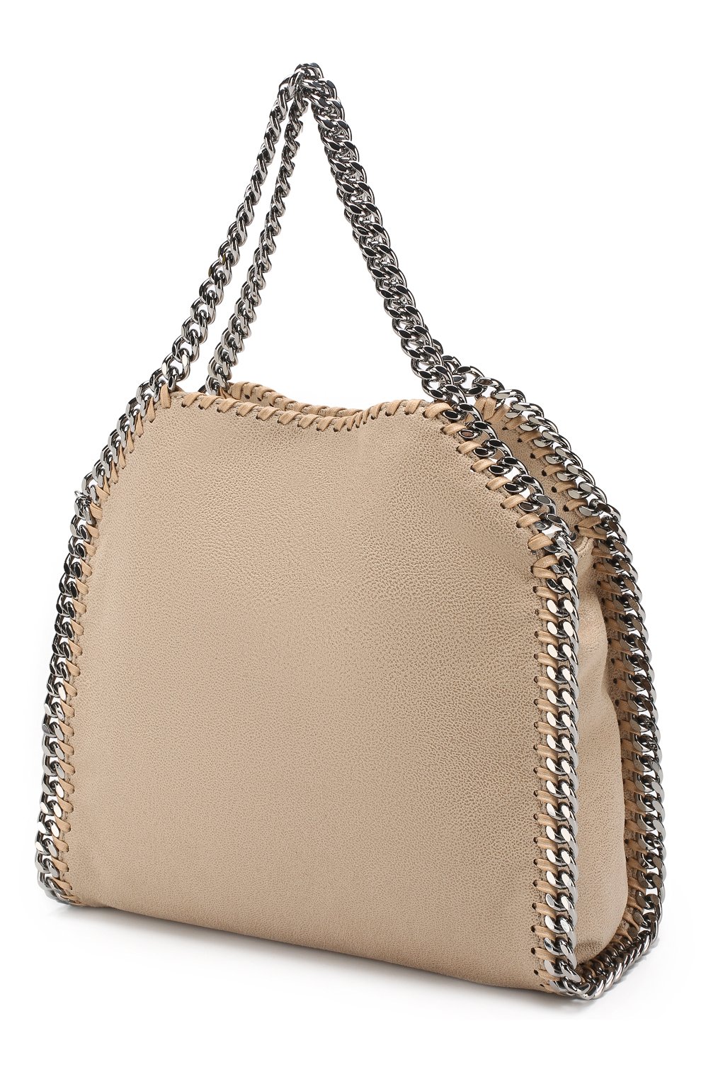 Женская сумка-тоут falabella shaggy deer mini из экокожи STELLA MCCARTNEY кремовая цвета, арт. 371223/W9132 купить в ЦУМ | Фото №3 Сумка-тоут Falabella Shaggy Deer mini из экокожи Stella McCartney кремовая цвета | Фото №3