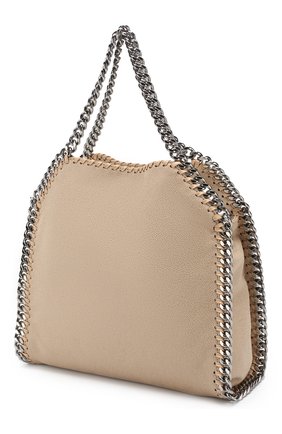 Женская сумка-тоут falabella shaggy deer mini из экокожи STELLA MCCARTNEY кремовая цвета, арт. 371223/W9132 купить в ЦУМ | Фото №3 Сумка-тоут Falabella Shaggy Deer mini из экокожи Stella McCartney кремовая цвета | Фото №3