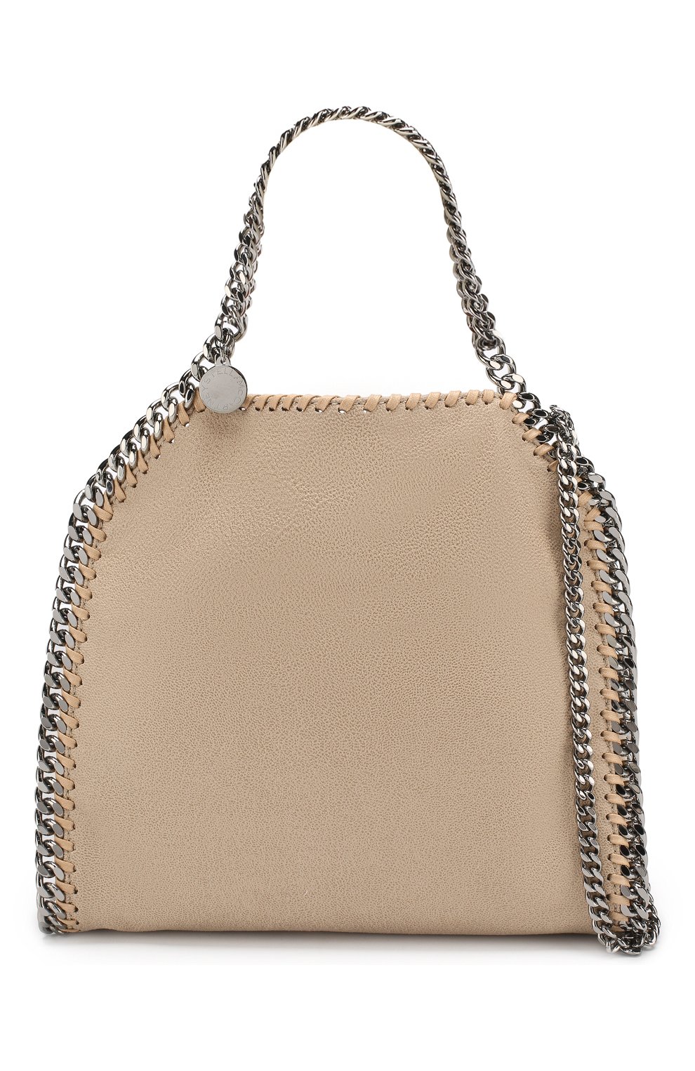 Женская сумка-тоут falabella shaggy deer mini из экокожи STELLA MCCARTNEY кремовая цвета, арт. 371223/W9132 купить в ЦУМ | Фото №6 Сумка-тоут Falabella Shaggy Deer mini из экокожи Stella McCartney кремовая цвета | Фото №6