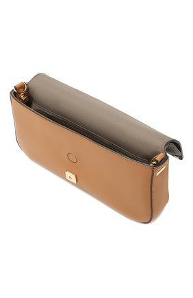 Женская сумка baguette FENDI коричневая цвета, арт. 8BR600 A6CE купить в ЦУМ | Фото №4 Сумка Baguette Fendi коричневая цвета | Фото №4