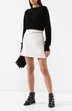 Женская бежевая буклированная юбка Alexander Wang, арт. 1W495058C6 купить в ЦУМ | Фото №2 Буклированная юбка Alexander Wang бежевая | Фото №2