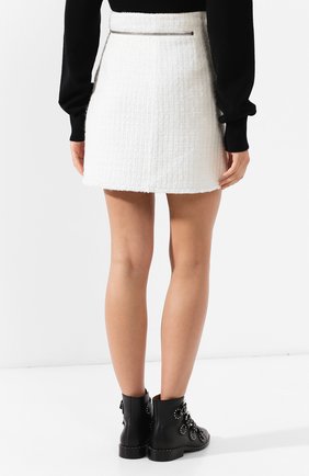 Женская бежевая буклированная юбка Alexander Wang, арт. 1W495058C6 купить в ЦУМ | Фото №4 Буклированная юбка Alexander Wang бежевая | Фото №4