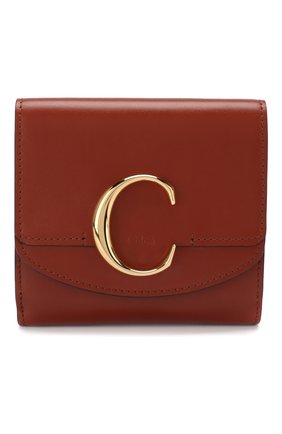 Кожаное портмоне Chloé C | Фото №1 Кожаное портмоне Chloé C | Фото №1