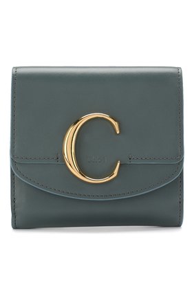 Кожаное портмоне Chloé C | Фото №1 Кожаное портмоне Chloé C | Фото №1
