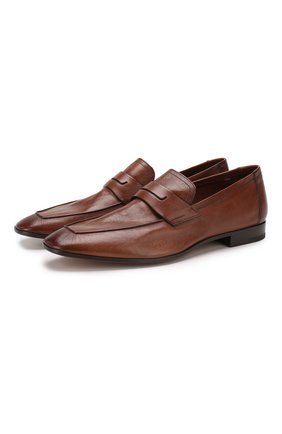 Мужские кожаные пенни-лоферы BERLUTI светло-коричневого цвета по цене 87050 руб., арт. S4392-002 | Фото 1 Мужские кожаные пенни-лоферы BERLUTI светло-коричневого цвета, арт. S4392-002 | Фото 1