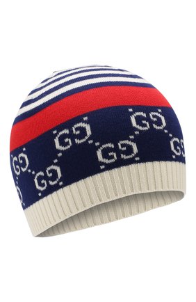 Детского хлопковая шапка GUCCI синего цвета по цене 7200 руб., арт. 556638/4K111 | Фото 1 Детского хлопковая шапка GUCCI синего цвета, арт. 556638/4K111 | Фото 1
