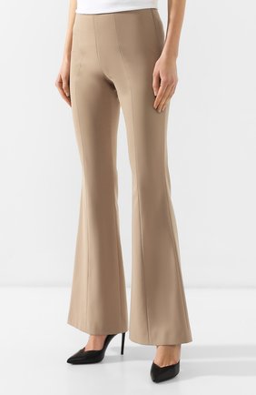 Женские бежевые расклешенные брюки Maison Margiela, арт. S51KA0433/S49189 купить в ЦУМ | Фото №3 Расклешенные брюки Maison Margiela бежевые | Фото №3