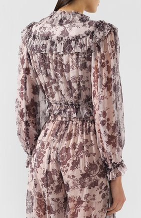 шелковая блузка Zimmermann, арт. 5498TJUN купить в ЦУМ | Фото №4 Шелковая блузка Zimmermann | Фото №4