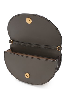 Женская сумка nile minaudière CHLOÉ темно-серая цвета, арт. CHC19SS302A87 купить в ЦУМ | Фото №4 Сумка Nile Minaudière Chloé темно-серая цвета | Фото №4