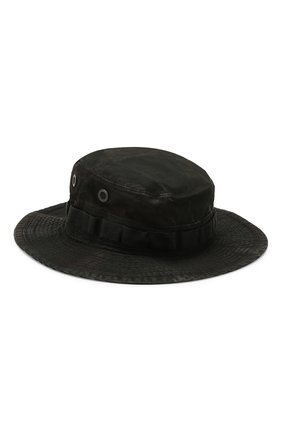 Мужская хлопковая шляпа RRL черного цвета, арт. 782732734 | Фото 1 (Материал: Хлопок, Текстиль; Статус проверки: Проверена категория, Проверено)