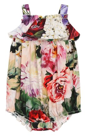 Детское хлопковое боди DOLCE & GABBANA разноцветного цвета по цене 15850 руб., арт. L21059/LA318 | Фото 1 Детское хлопковое боди DOLCE & GABBANA разноцветного цвета, арт. L21059/LA318 | Фото 1