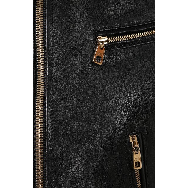фото Кожаная куртка dolce & gabbana