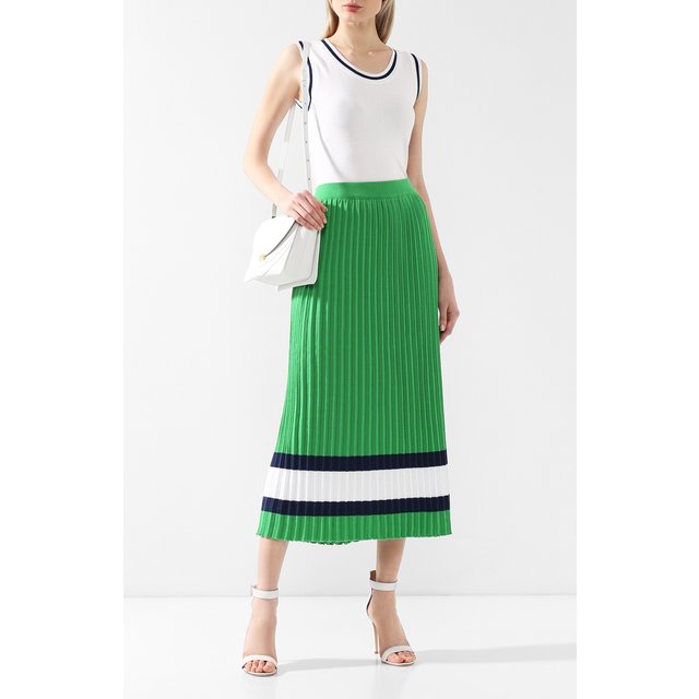 фото Хлопковая юбка pietro brunelli