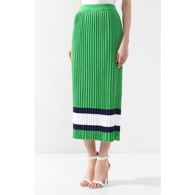 фото Хлопковая юбка pietro brunelli