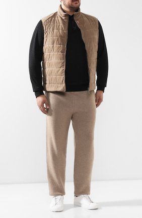 Мужской кожаный жилет BRIONI бежевого цвета по цене 326500 руб., арт. PUE30L/P8705 | Фото 2 Мужской кожаный жилет BRIONI бежевого цвета, арт. PUE30L/P8705 | Фото 2