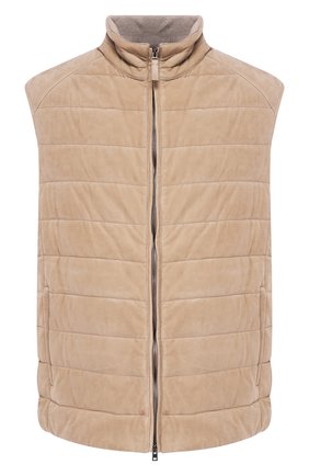 Мужской кожаный жилет BRIONI бежевого цвета по цене 412000 руб., арт. PUE30L/P8705 | Фото 1 Мужской кожаный жилет BRIONI бежевого цвета, арт. PUE30L/P8705 | Фото 1 (Big photo: Big photo; Статус проверки: Проверена категория; Длина (верхняя одежда): Короткие; Мужское Кросс-КТ: Верхняя одежда, Кожа и замша; Кросс-КТ: Куртка; Стили: Кэжуэл; Материал внешний: Натуральная кожа)