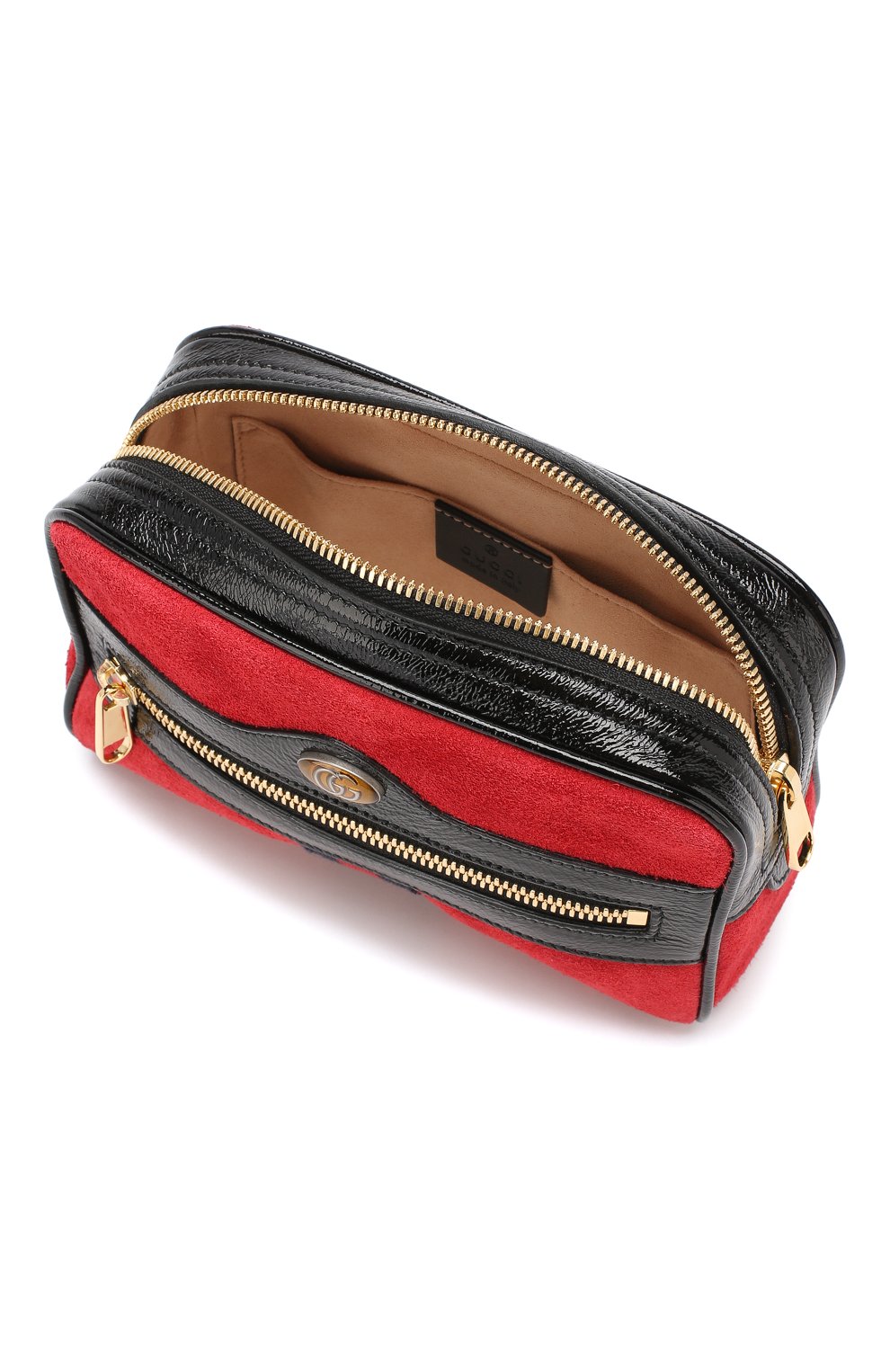 Женская красная поясная сумка ophidia Gucci, арт. 517076/0KCDB купить в ЦУМ | Фото №4 Поясная сумка Ophidia Gucci красная | Фото №4