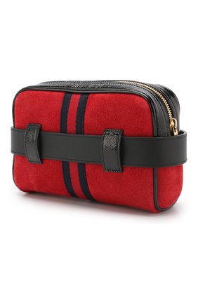 Женская красная поясная сумка ophidia Gucci, арт. 517076/0KCDB купить в ЦУМ | Фото №5 Поясная сумка Ophidia Gucci красная | Фото №5