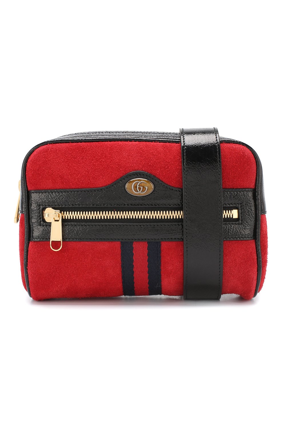 Женская красная поясная сумка ophidia Gucci, арт. 517076/0KCDB купить в ЦУМ | Фото №6 Поясная сумка Ophidia Gucci красная | Фото №6