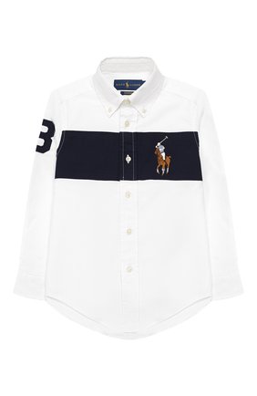 Рубашка с воротником button down | Фото №1 Рубашка с воротником button down | Фото №1
