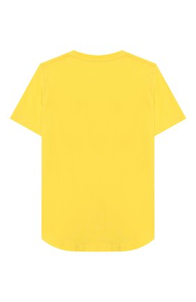 Детская хлопковая футболка DSQUARED2 желтого цвета по цене 6995 руб., арт. DQ02M8-D00MR | Фото 2 Детская хлопковая футболка DSQUARED2 желтого цвета, арт. DQ02M8-D00MR | Фото 2