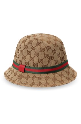 Шляпа Gucci коричневого цвета, арт. 411790/4HD09 в ЦУМ | Фото №2 Шляпа Gucci коричневого цвета | Фото №2