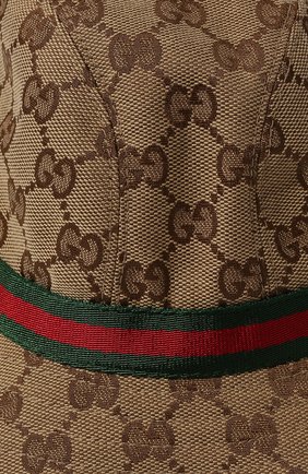 Шляпа Gucci коричневого цвета, арт. 411790/4HD09 в ЦУМ | Фото №3 Шляпа Gucci коричневого цвета | Фото №3