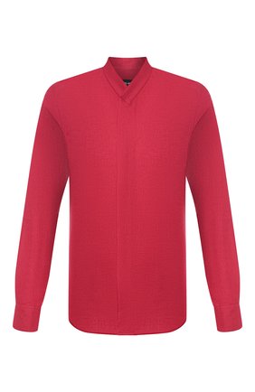 Мужская льняная рубашка GIORGIO ARMANI красного цвета по цене 34950 руб., арт. 9SGCCZ12/TZ256 | Фото 1 Мужская льняная рубашка GIORGIO ARMANI красного цвета, арт. 9SGCCZ12/TZ256 | Фото 1
