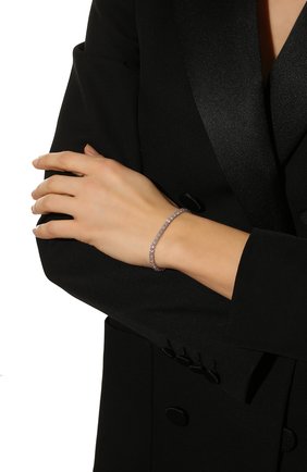 Женский браслет tennis SWAROVSKI серебряного цвета по цене 12890 руб., арт. 5409771 | Фото 2 Женский браслет tennis SWAROVSKI серебряного цвета, арт. 5409771 | Фото 2