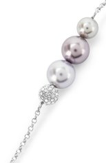 Женский браслет pearl SWAROVSKI серебряного цвета, арт. 5463191 | Фото 3 (Материал: Металл; Статус проверки: Проверена категория)