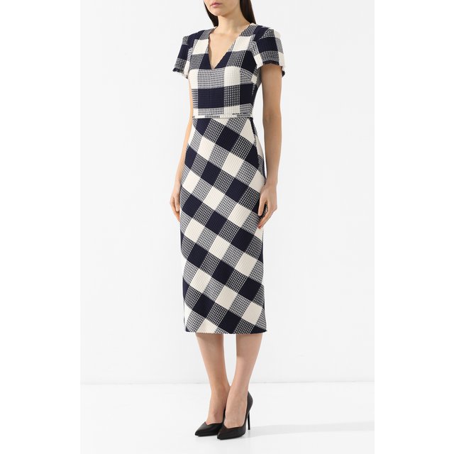фото Хлопковое платье roland mouret
