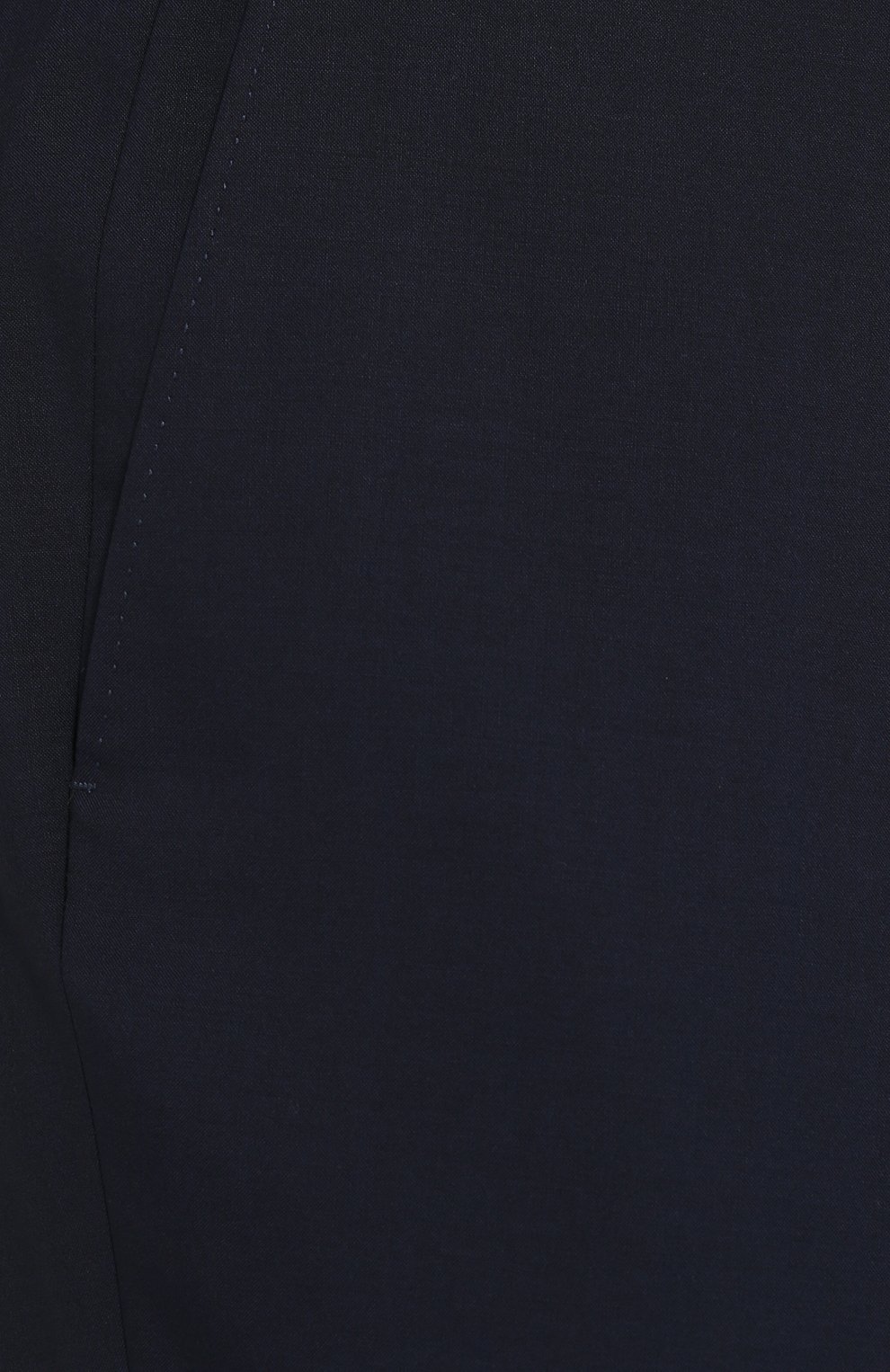 Мужские шерстяные брюки CANALI темно-синего цвета, арт. 71012/AT00552/60-64 | Фото 5 (Материал внешний: Шерсть; Big photo: Big photo; Длина (брюки, джинсы): Стандартные; Стили: Классический; Случай: Формальный)